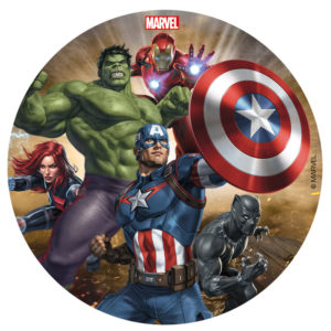 Avengers tårtbild