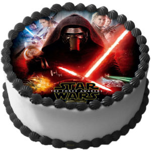 Star Wars Tårtbild Sockerpasta