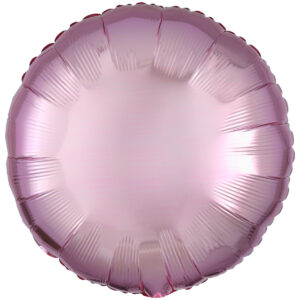 Folieballong, rund-Rosé