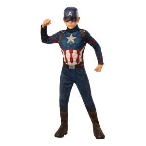 Avengers 4 Captain America Barn Maskeraddräkt - Large