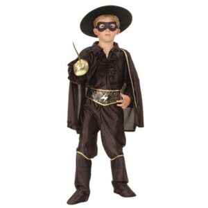 Zorrodräkt barn 110-116