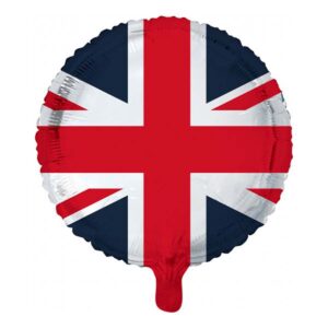 Folieballong, flagga Storbritannien 46 cm
