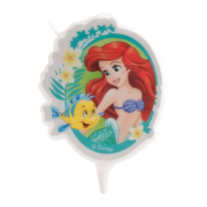 Prinsessan Ariel 2D-tårtljus