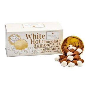 Vita Chokladbomber med Marshmallows - 2-pack