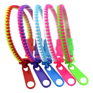 Zipper Bracelet Fidget Toy - Gul/Rosa