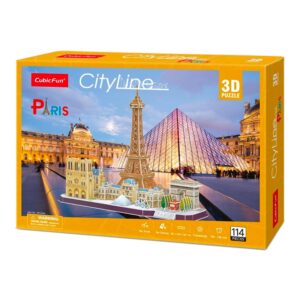 3D Pussel City Line Paris