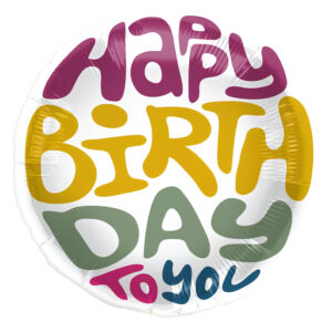Ballong Happy Birthday To You