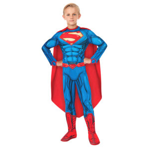 Superman Deluxe Maskeraddräkt Barn