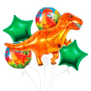 Ballongbukett Dinosaurier - 5-pack