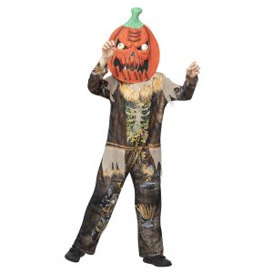 Barndräkt, pumpkin scarecrow 130/143