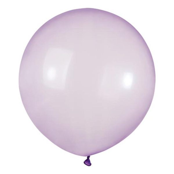 Latexballonger Crystal Lila - 10-pack