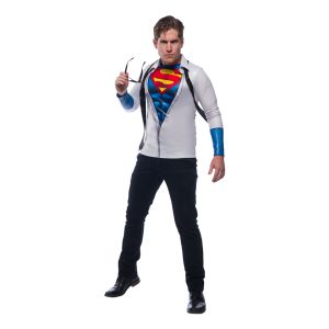 Superman Clark Kent Maskeraddräkt - Standard