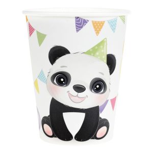 Pappersmuggar Panda Party - 10-pack