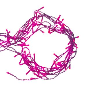 Fairy Light Ljusslinga Rosa - 3 x 2 meter