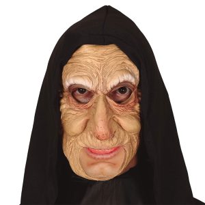 Gammal Kvinna Mask med Slöja