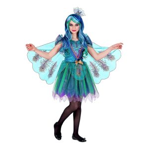 Påfågel Barn Maskeraddräkt - Small